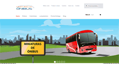Desktop Screenshot of miniaturasdeonibus.com.br